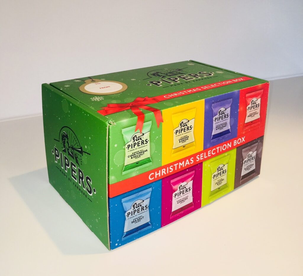 Pipers Crisps christmas selection box