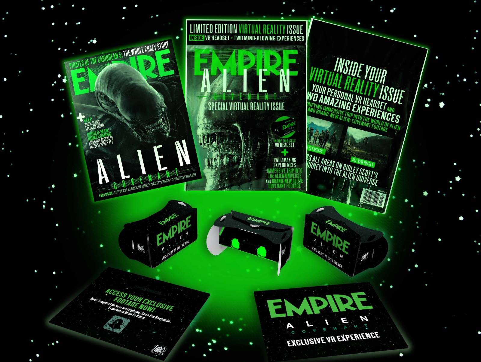 Empire Magazine Alien VR promo material