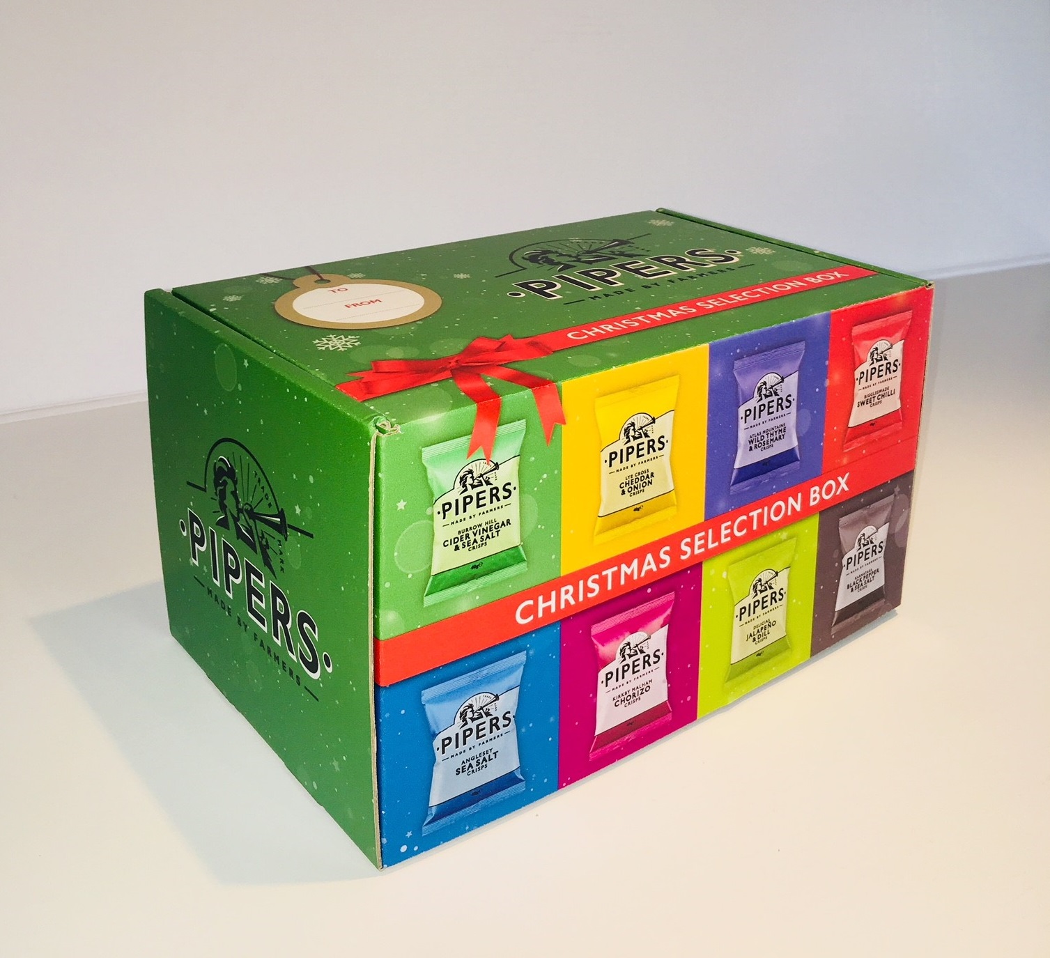Christmas Selection Box for the Pipers Crisps