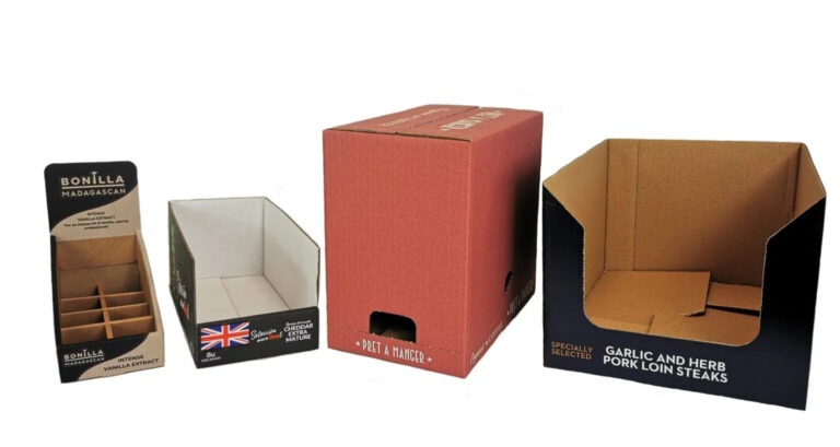 Retail Ready Cardboard Packaging, Custom Die Cut Cardboard Packaging, Bespoke Cardboard Packaging Solutions Yorkshire