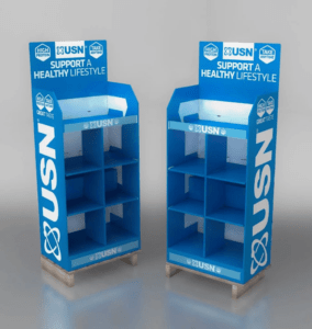 Free Standing Display Units, Cardboard POS Display Stands, Garthwest
